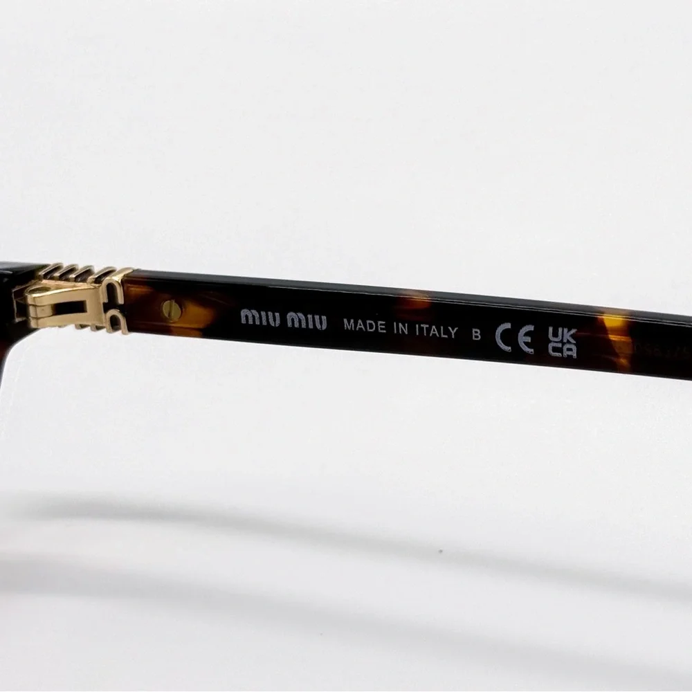 NEW MU04ZS VAU08N WOMEN ROUND EYEGLASSES MIU MIU MU04ZSF VAU08N NEW SMU 04Z